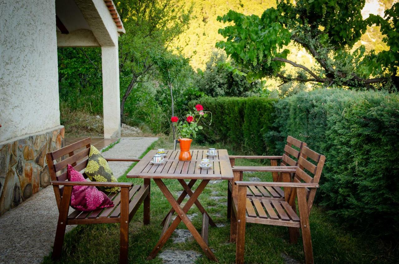 Casas Rurales Mirador Del Mundo Йесте Экстерьер фото