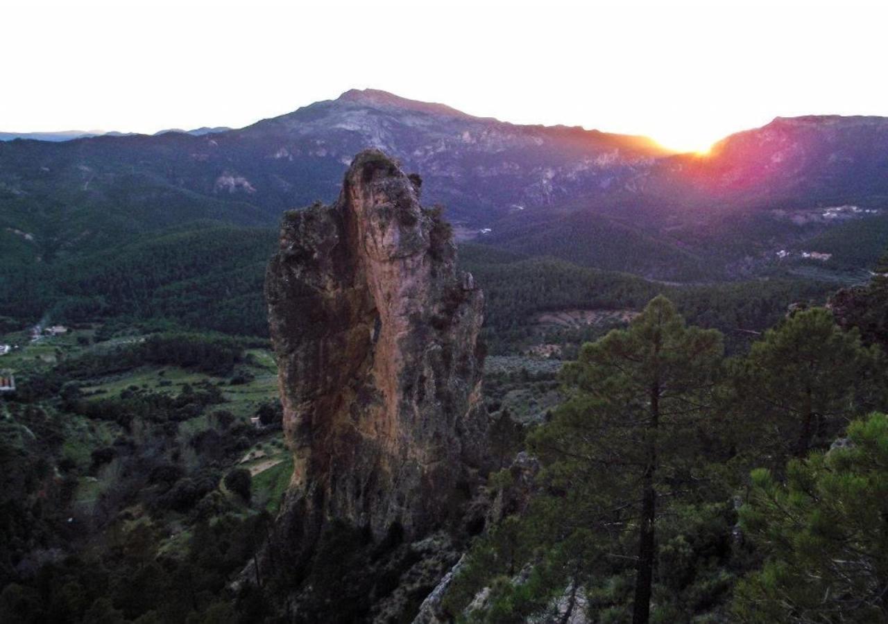 Casas Rurales Mirador Del Mundo Йесте Экстерьер фото